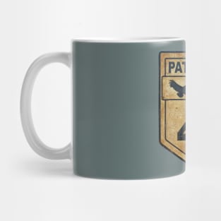 Vintage ruta 40 road sign Mug